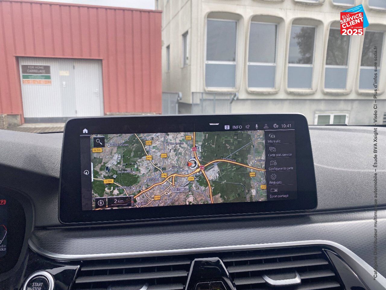 Véhicule d'occasion BMW SERIE 5 TOURING 530DA XDRIVE 286CH M SPORT STEPTRONIC SIEGES CHAUF/CUIR GPS CAMERA CARPLAY chez BMW Dole