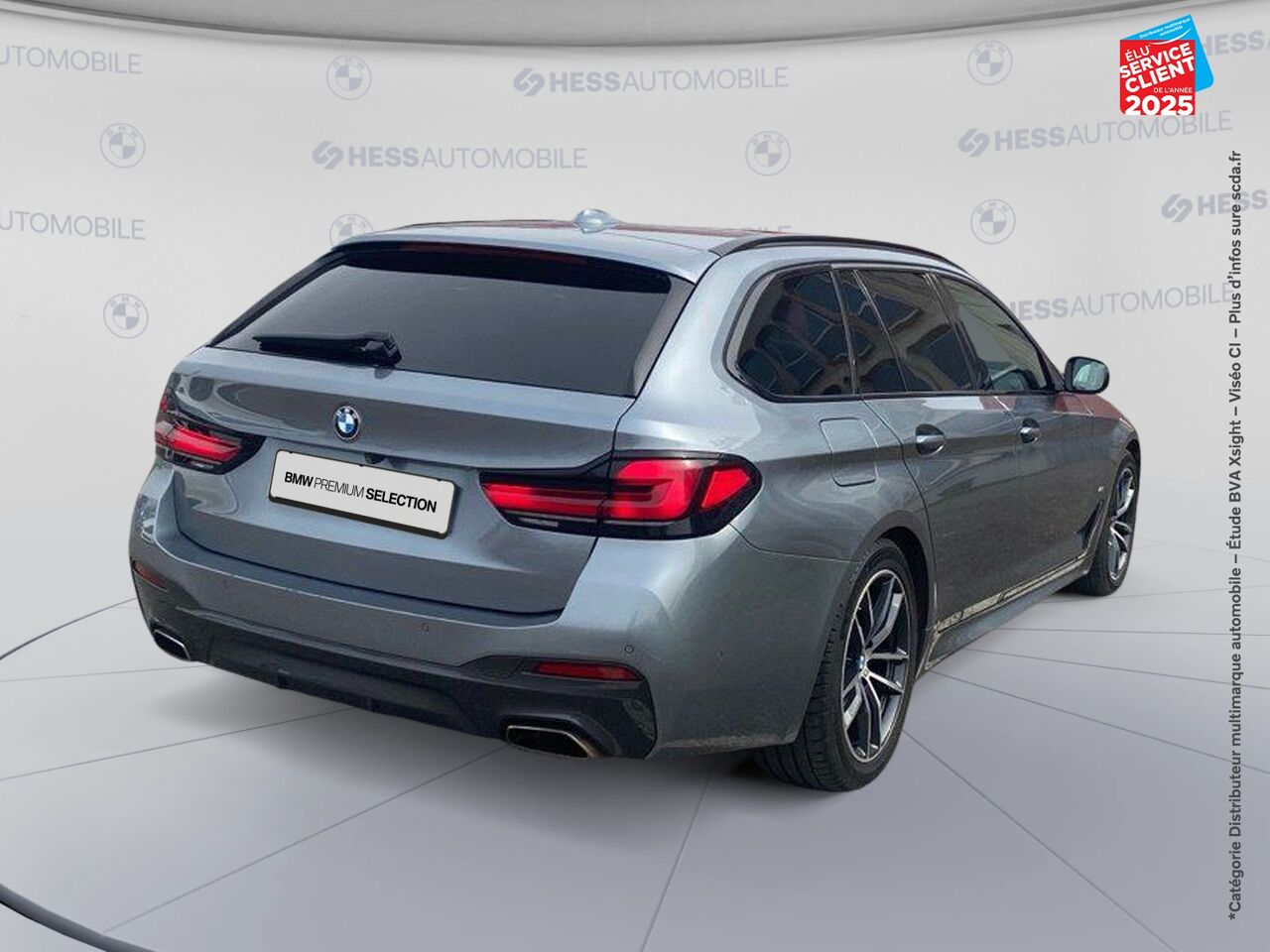 Véhicule d'occasion BMW SERIE 5 TOURING 530DA XDRIVE 286CH M SPORT STEPTRONIC SIEGES CHAUF/CUIR GPS CAMERA CARPLAY chez BMW Dole