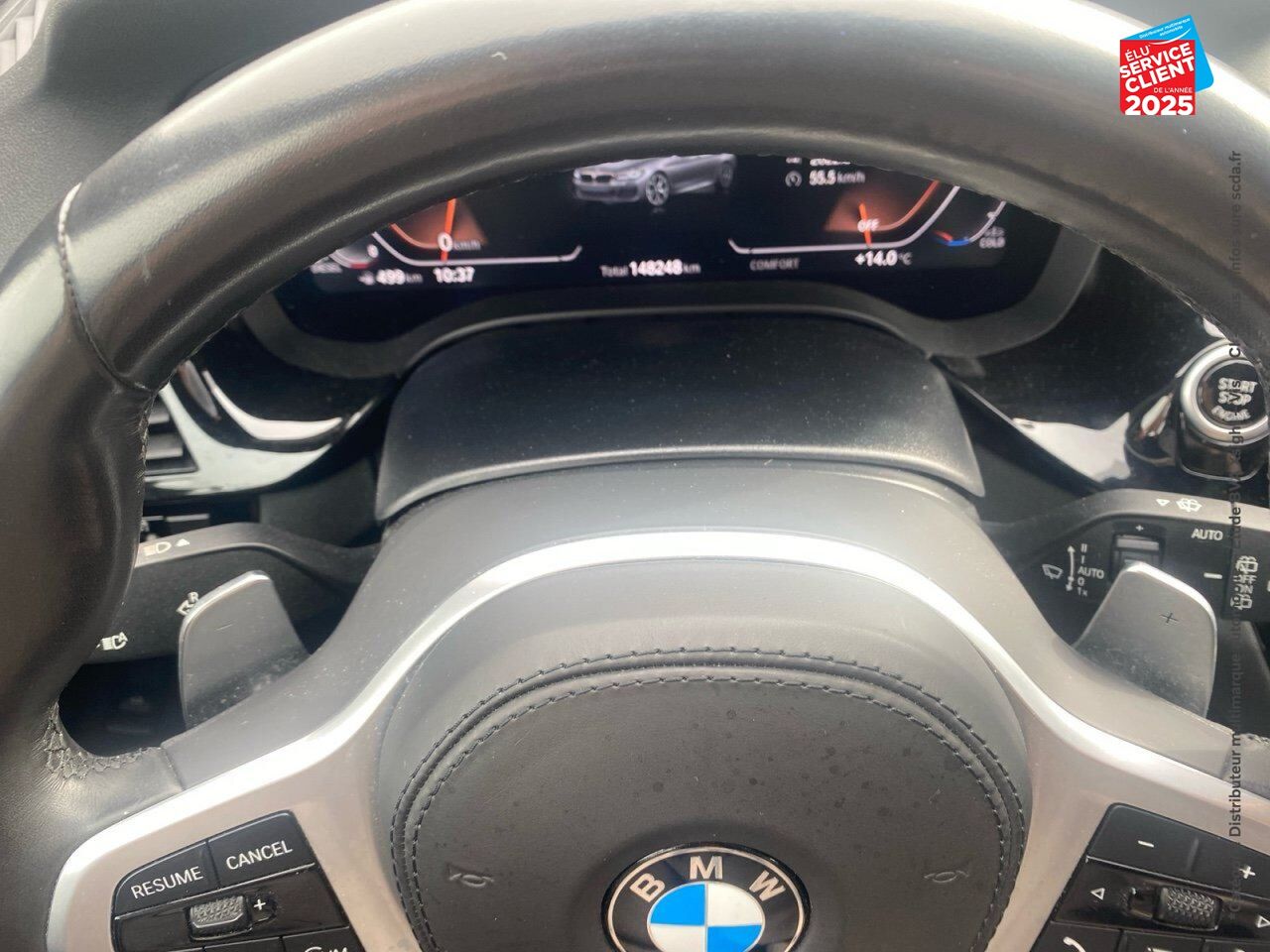 Véhicule d'occasion BMW SERIE 5 TOURING 530DA XDRIVE 286CH M SPORT STEPTRONIC SIEGES CHAUF/CUIR GPS CAMERA CARPLAY chez BMW Dole