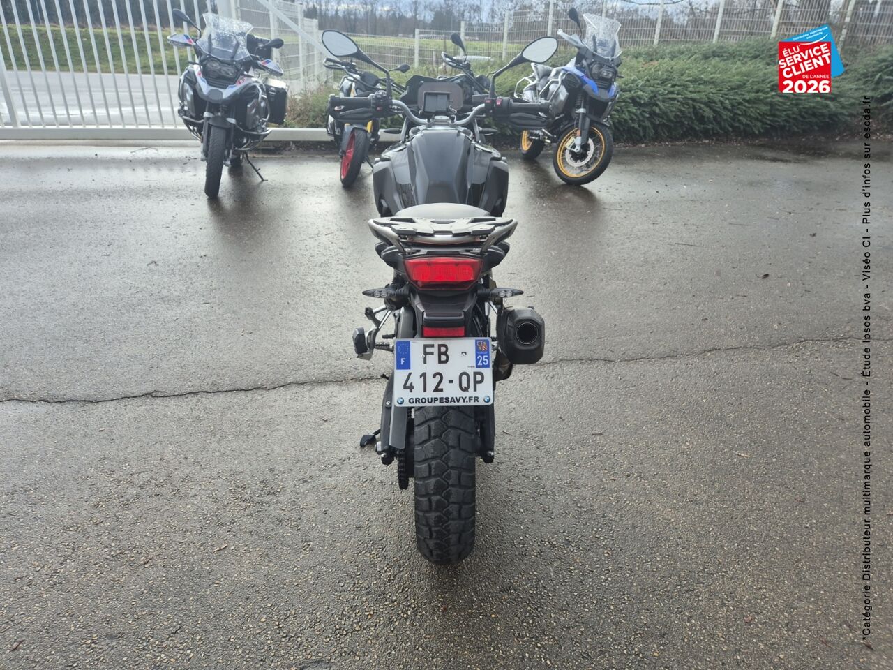 chez BMW Motorrad Besançon