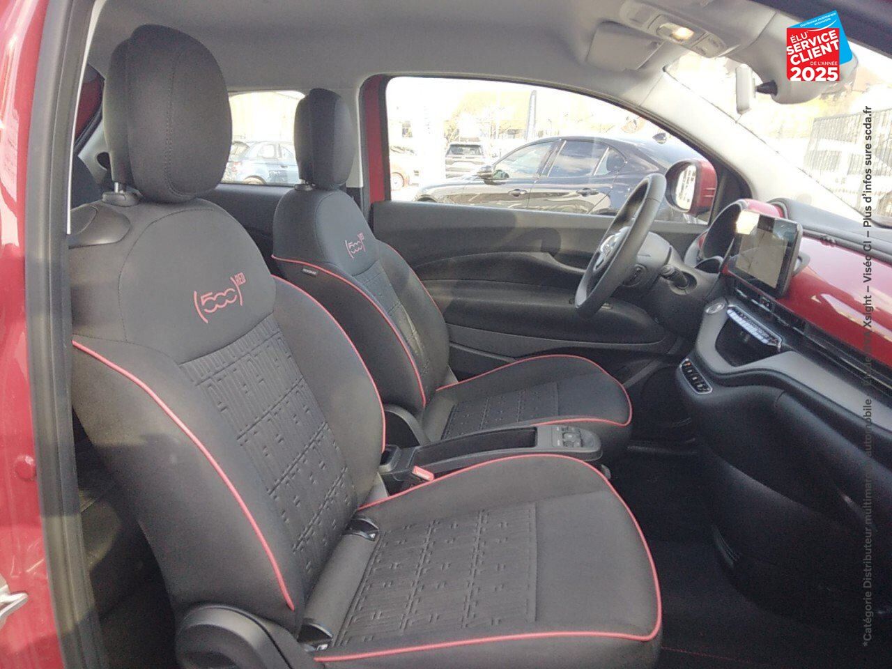 Véhicule d'occasion FIAT 500 E 95CH RED MY23 GPS chez Renault Colmar