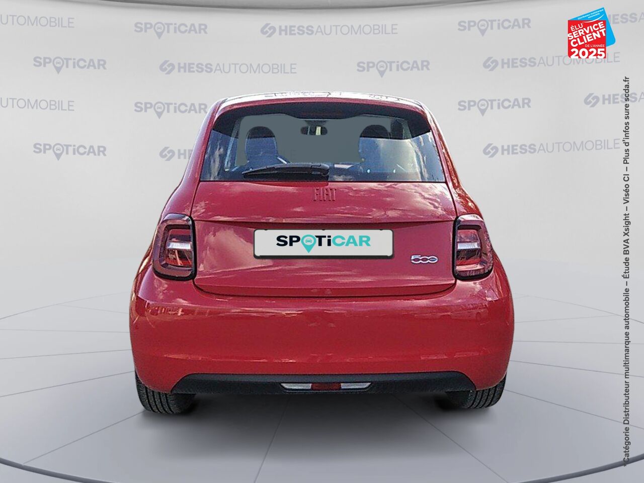 Véhicule d'occasion FIAT 500 E 95CH RED MY23 GPS chez Renault Colmar