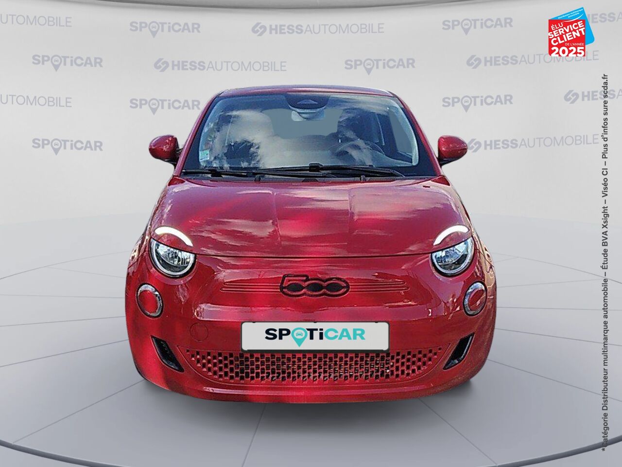 Véhicule d'occasion FIAT 500 E 95CH RED MY23 GPS chez Renault Colmar