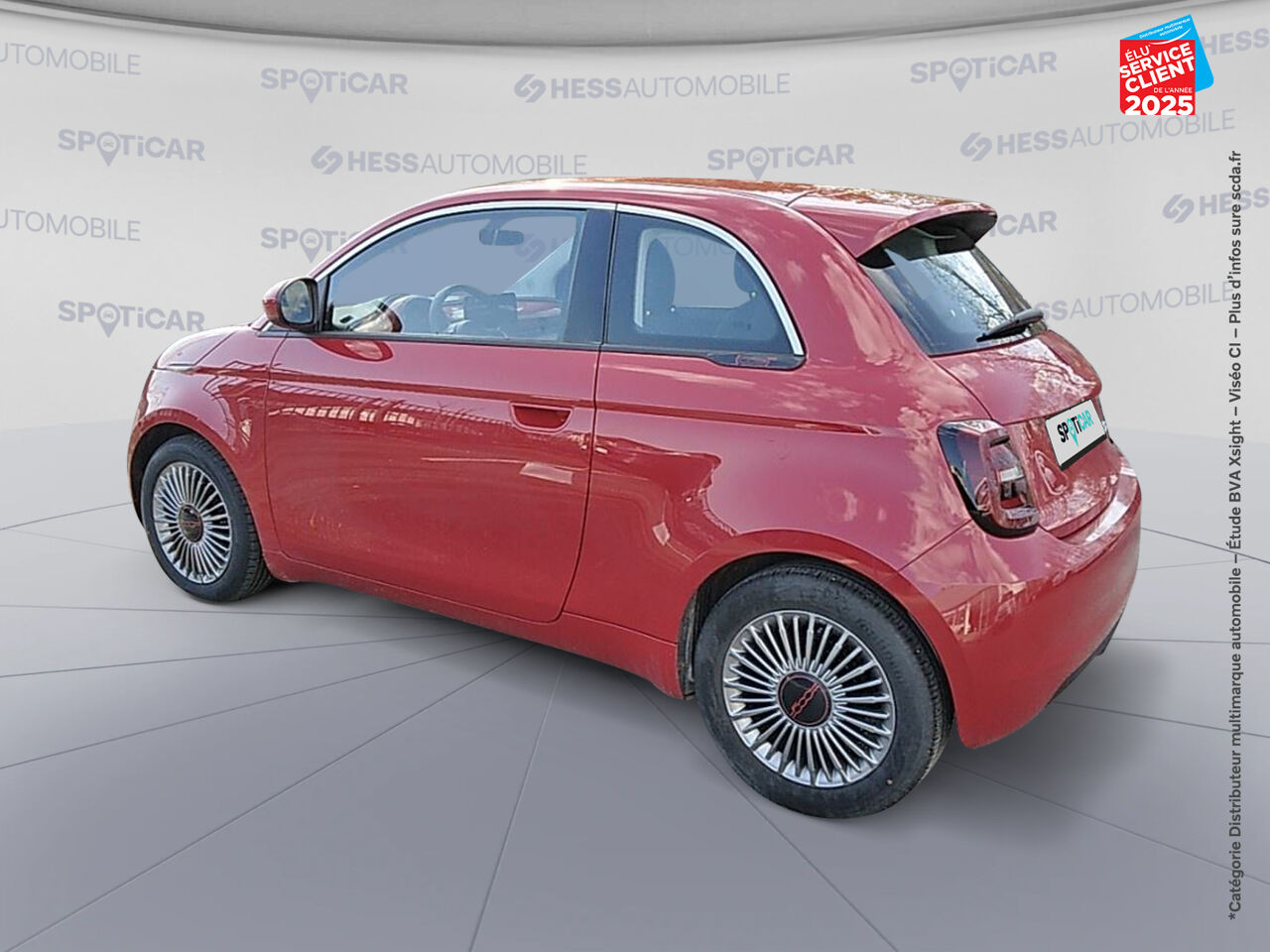 Véhicule d'occasion FIAT 500 E 95CH RED MY23 GPS chez Renault Colmar
