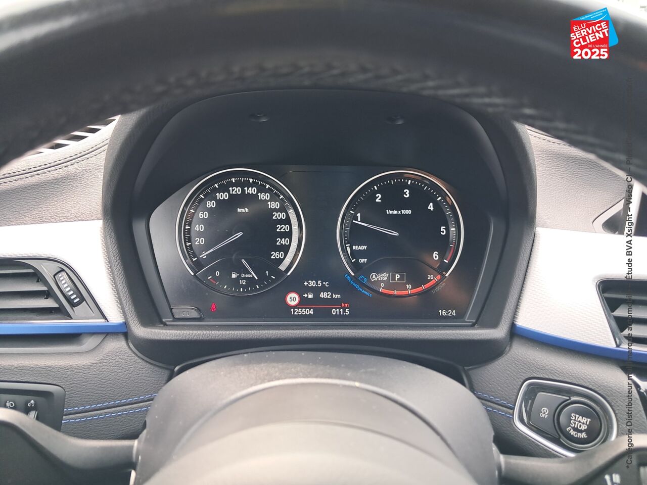 Véhicule d'occasion BMW X1 XDRIVE18D 150CH M SPORT chez BMW Pontarlier