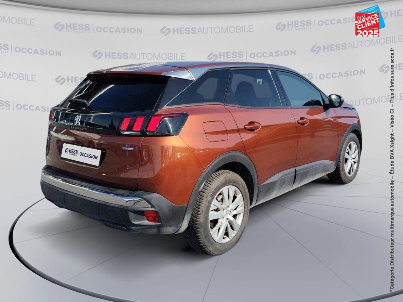 Véhicule d'occasion PEUGEOT 3008 1.2 PURETECH 130CH ACTIVE BUSINESS S/S EAT6 GPS chez Hyundai Epernay