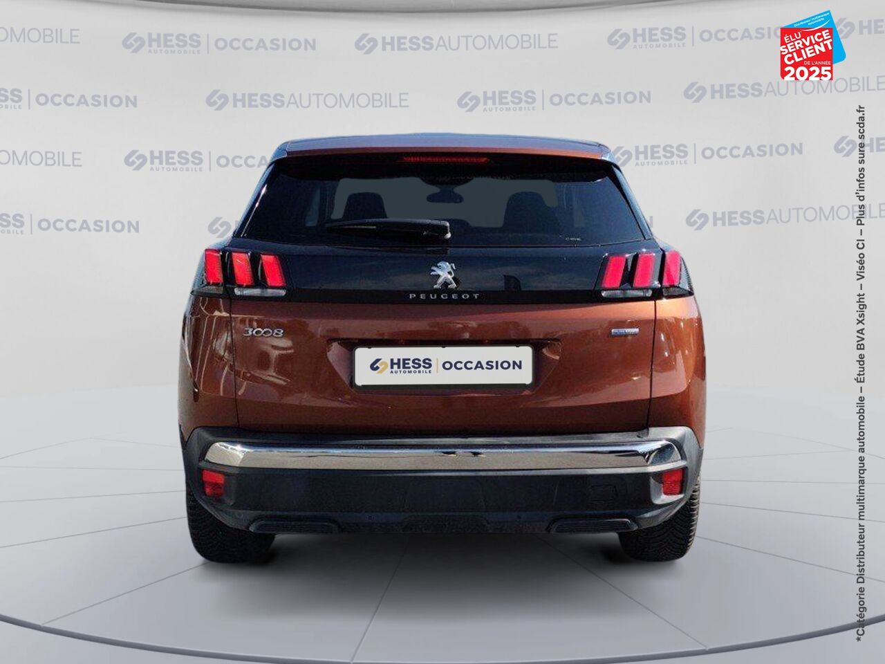 Véhicule d'occasion PEUGEOT 3008 1.2 PURETECH 130CH ACTIVE BUSINESS S/S EAT6 GPS chez Hyundai Epernay