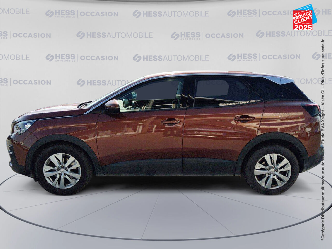 Véhicule d'occasion PEUGEOT 3008 1.2 PURETECH 130CH ACTIVE BUSINESS S/S EAT6 GPS chez Hyundai Epernay