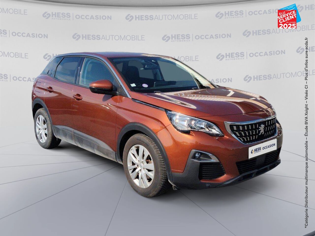 Véhicule d'occasion PEUGEOT 3008 1.2 PURETECH 130CH ACTIVE BUSINESS S/S EAT6 GPS chez Hyundai Epernay