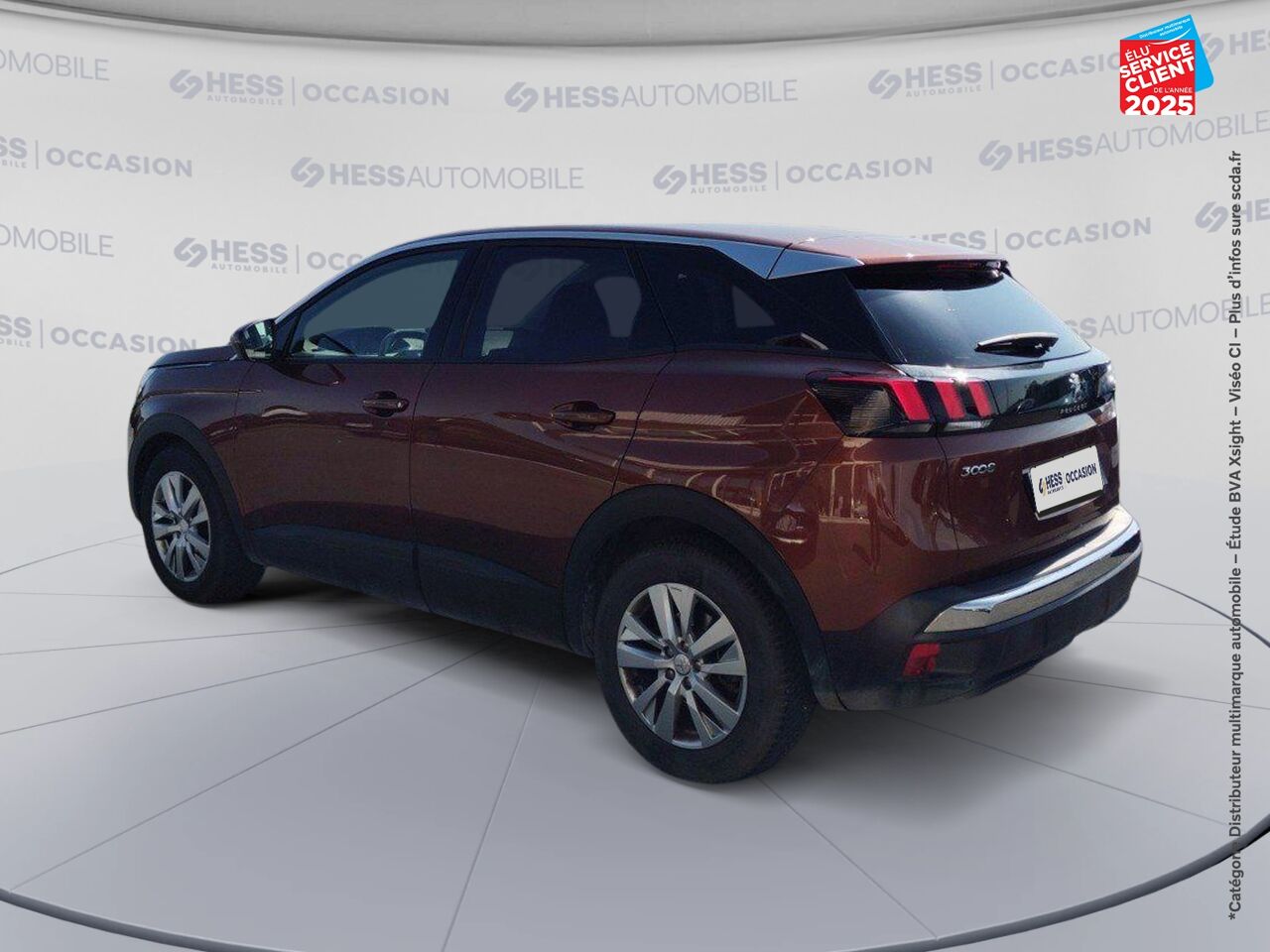 Véhicule d'occasion PEUGEOT 3008 1.2 PURETECH 130CH ACTIVE BUSINESS S/S EAT6 GPS chez Hyundai Epernay