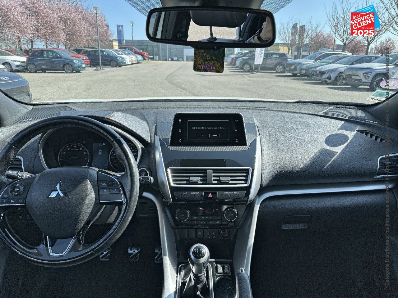 Véhicule d'occasion MITSUBISHI ECLIPSE CROSS 1.5 T-MIVEC 163CH BLACK COLLECTION 2WD 2020 SIEGE CHAUF CAMERA chez Toyota Thionville