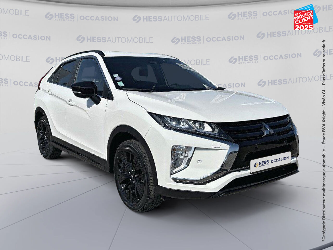 Véhicule d'occasion MITSUBISHI ECLIPSE CROSS 1.5 T-MIVEC 163CH BLACK COLLECTION 2WD 2020 SIEGE CHAUF CAMERA chez Toyota Thionville