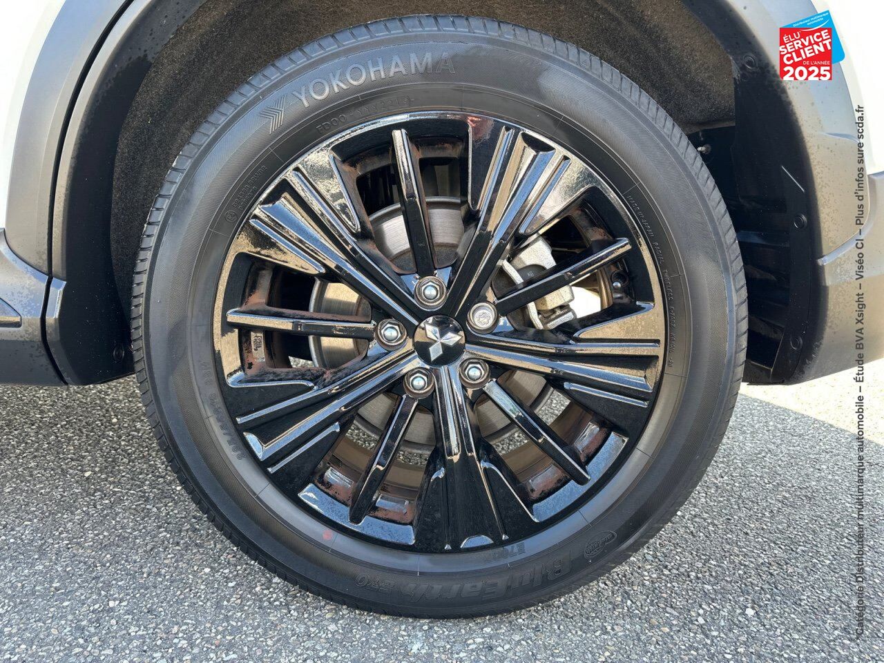 Véhicule d'occasion MITSUBISHI ECLIPSE CROSS 1.5 T-MIVEC 163CH BLACK COLLECTION 2WD 2020 SIEGE CHAUF CAMERA chez Toyota Thionville