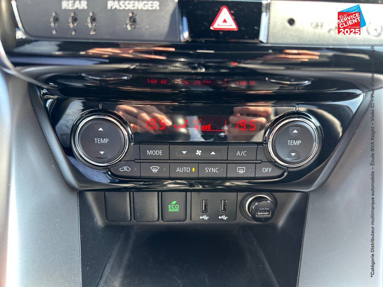 Véhicule d'occasion MITSUBISHI ECLIPSE CROSS 1.5 T-MIVEC 163CH BLACK COLLECTION 2WD 2020 SIEGE CHAUF CAMERA chez Toyota Thionville