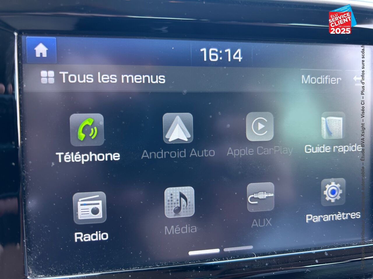 Véhicule d'occasion HYUNDAI TUCSON 1.6 CRDI 115CH INTUITIVE EURO6D-EVAP CAMERA CARPLAY chez Hyundai Reims