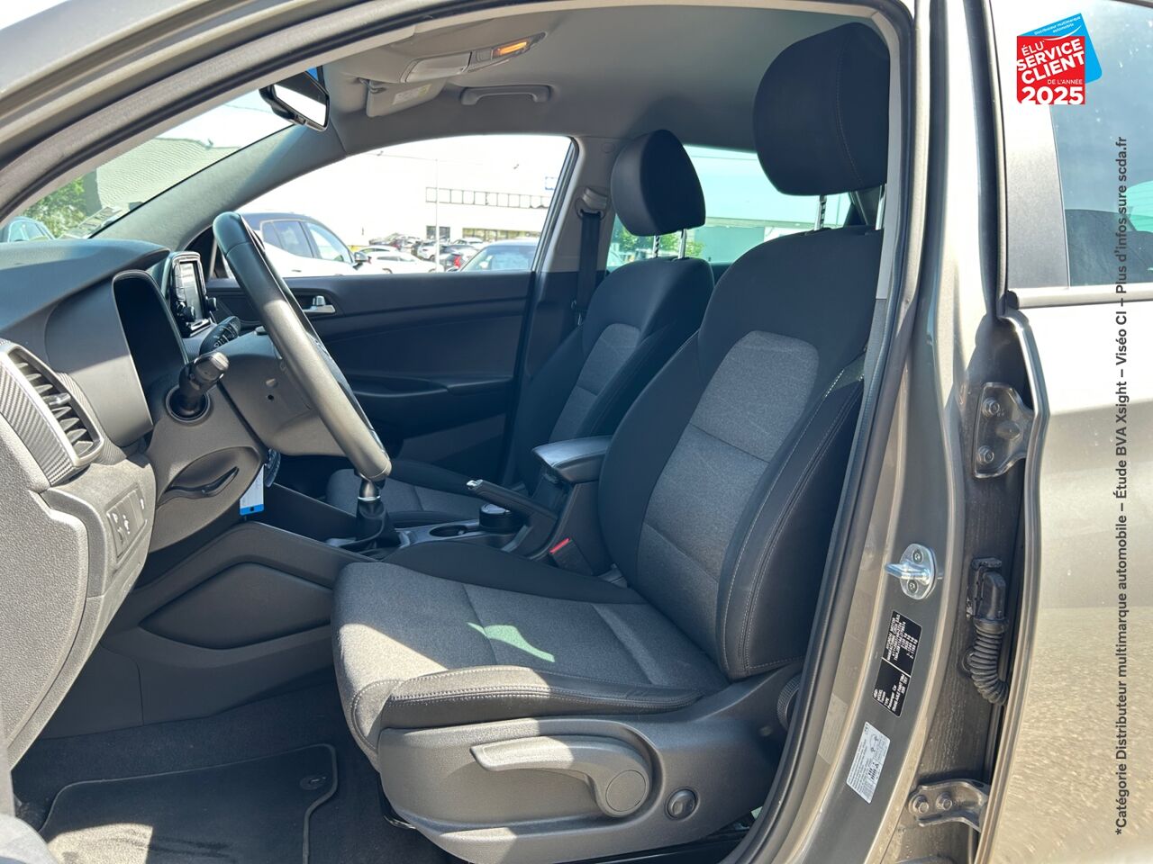 Véhicule d'occasion HYUNDAI TUCSON 1.6 CRDI 115CH INTUITIVE EURO6D-EVAP CAMERA CARPLAY chez Hyundai Reims