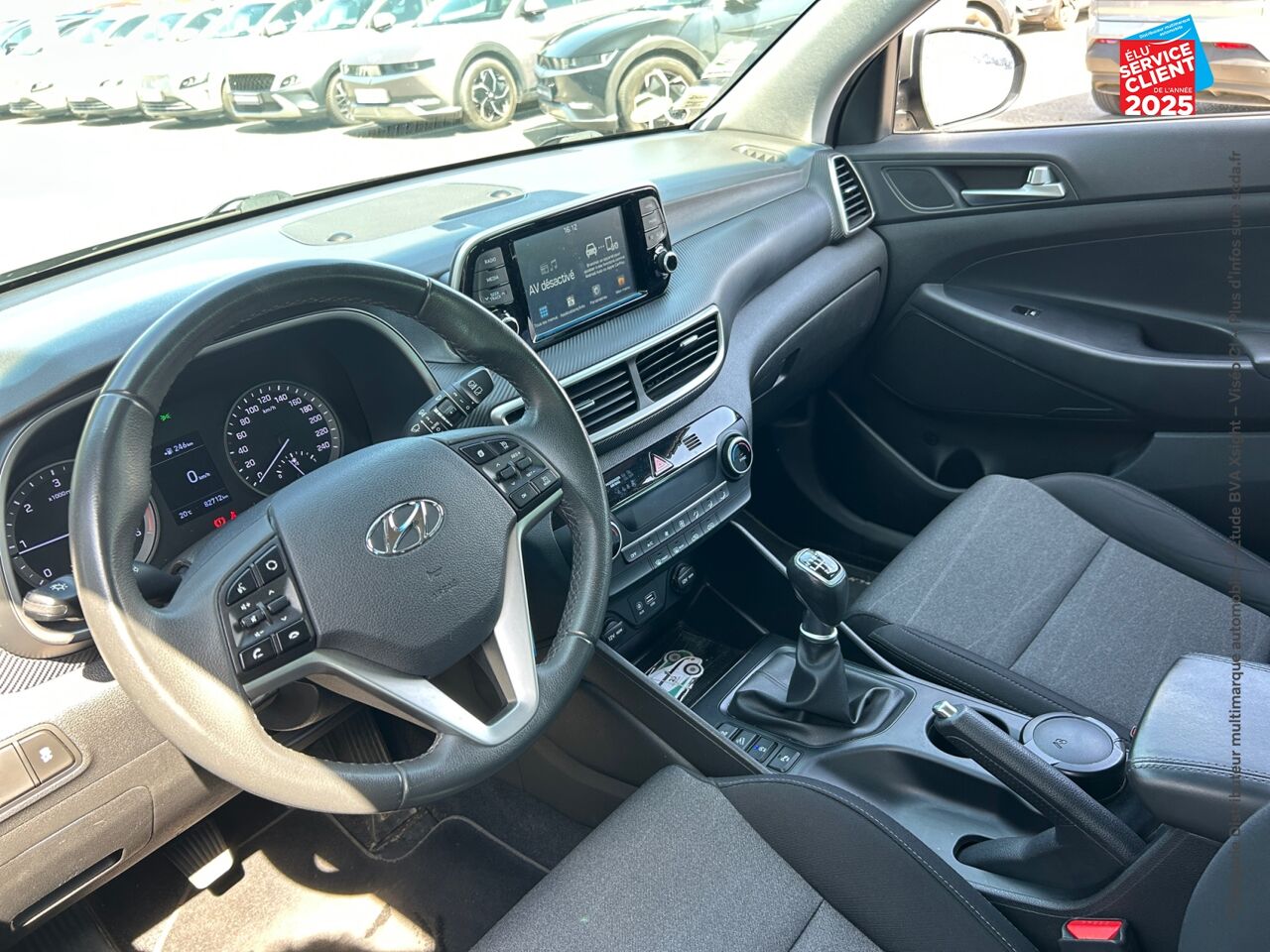 Véhicule d'occasion HYUNDAI TUCSON 1.6 CRDI 115CH INTUITIVE EURO6D-EVAP CAMERA CARPLAY chez Hyundai Reims