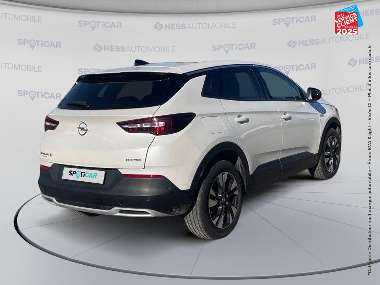 Véhicule d'occasion OPEL GRANDLAND X 1.2 TURBO 130CH ELITE 7CV TPANO GPS CAMERA chez Hyundai Epernay