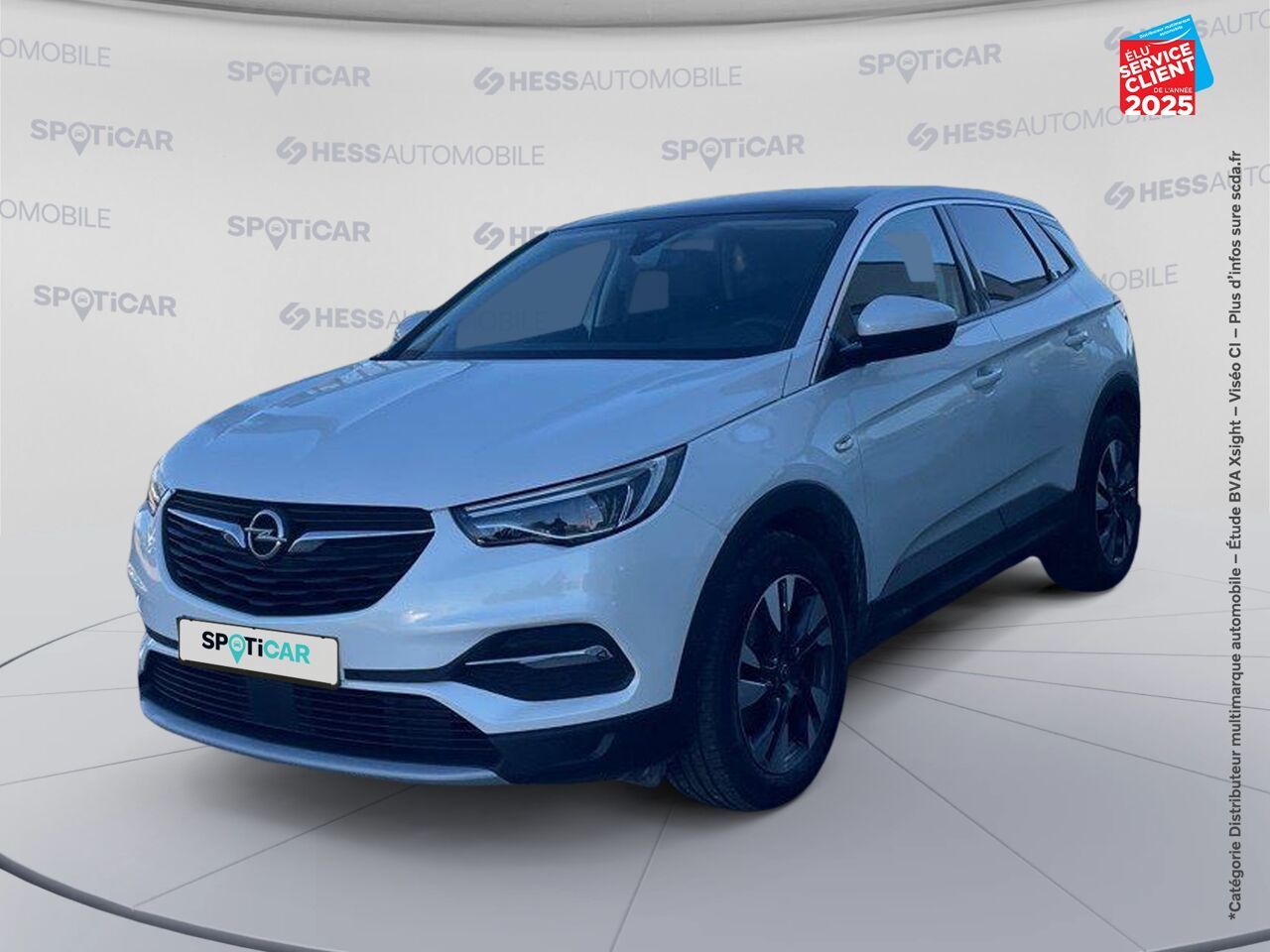 Véhicule d'occasion OPEL GRANDLAND X 1.2 TURBO 130CH ELITE 7CV TPANO GPS CAMERA chez Hyundai Epernay