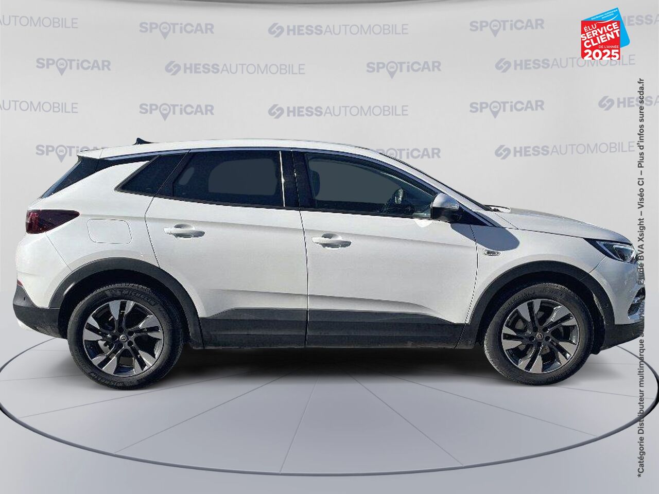 Véhicule d'occasion OPEL GRANDLAND X 1.2 TURBO 130CH ELITE 7CV TPANO GPS CAMERA chez Hyundai Epernay