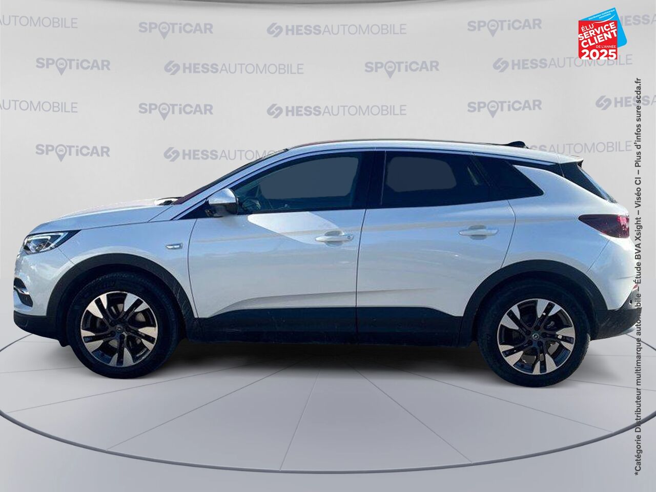 Véhicule d'occasion OPEL GRANDLAND X 1.2 TURBO 130CH ELITE 7CV TPANO GPS CAMERA chez Hyundai Epernay