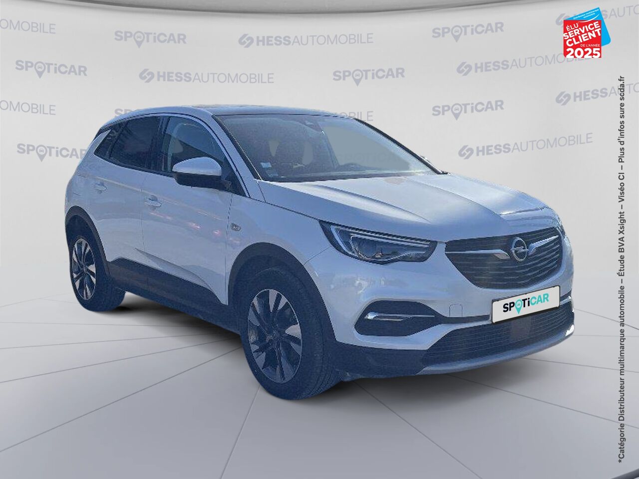 Véhicule d'occasion OPEL GRANDLAND X 1.2 TURBO 130CH ELITE 7CV TPANO GPS CAMERA chez Hyundai Epernay