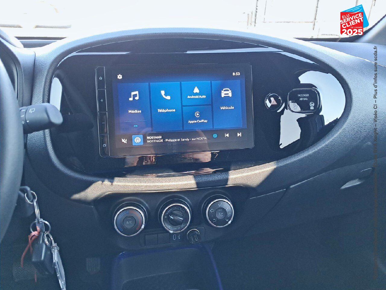 Véhicule d'occasion TOYOTA AYGO X 1.0 VVT-I 72CH DESIGN S-CVT MY24 chez Toyota Sarreguemines