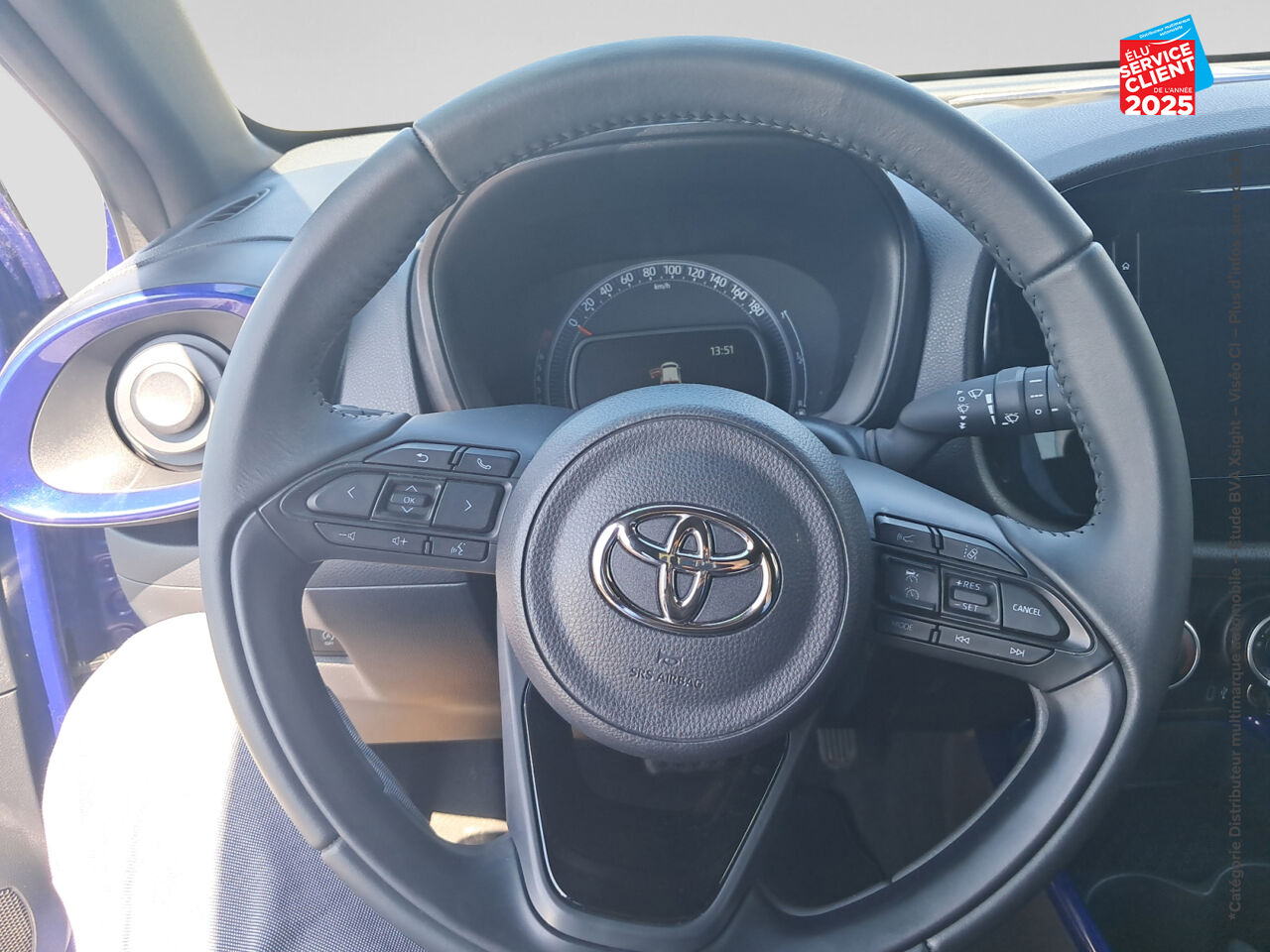 Véhicule d'occasion TOYOTA AYGO X 1.0 VVT-I 72CH DESIGN S-CVT MY24 chez Toyota Longwy