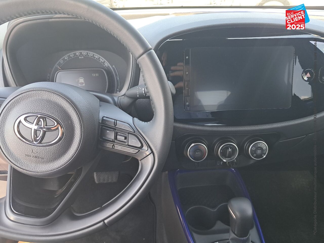 Véhicule d'occasion TOYOTA AYGO X 1.0 VVT-I 72CH DESIGN S-CVT MY24 chez Toyota Longwy