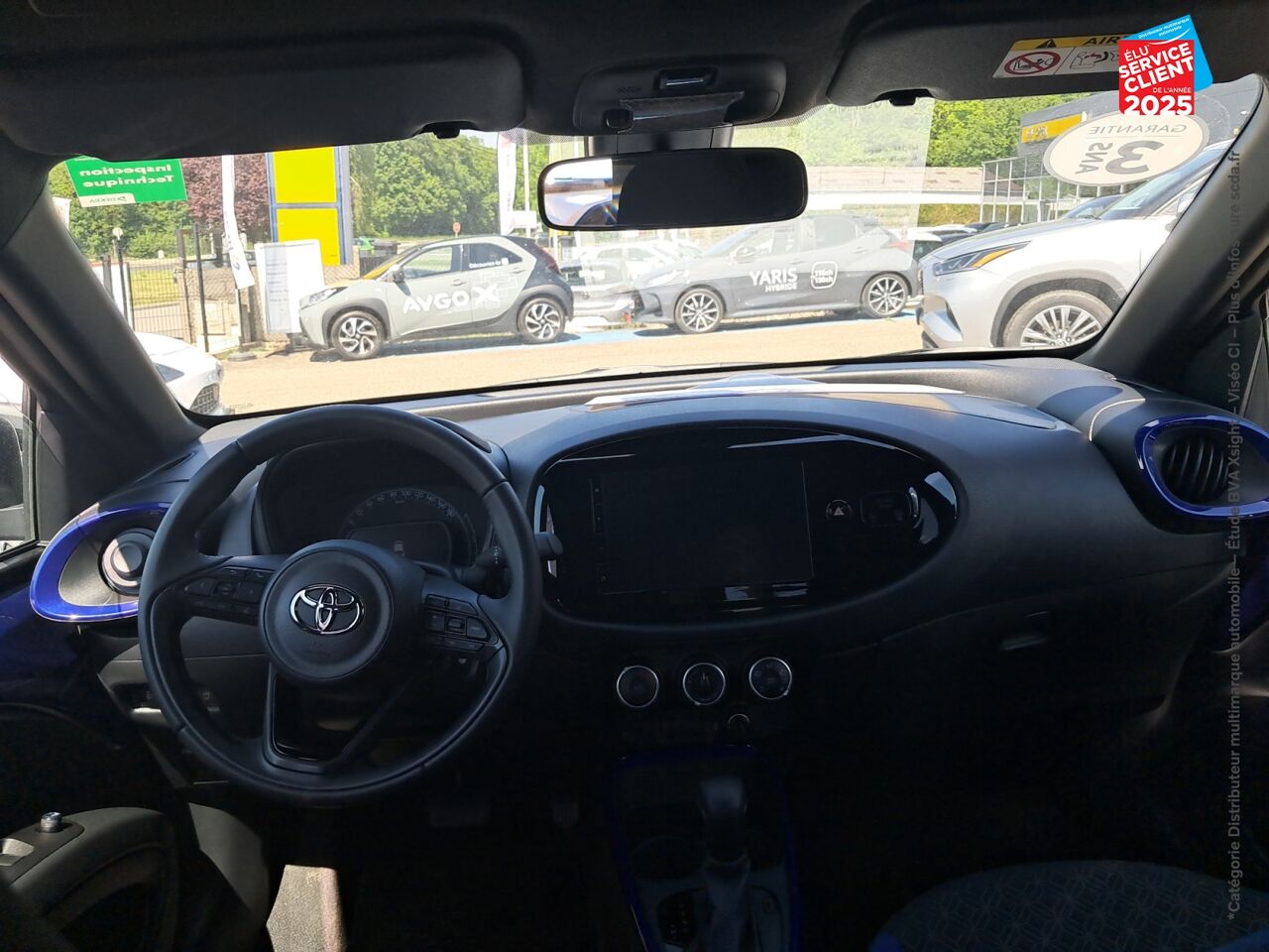 Véhicule d'occasion TOYOTA AYGO X 1.0 VVT-I 72CH DESIGN S-CVT MY24 chez Toyota Longwy