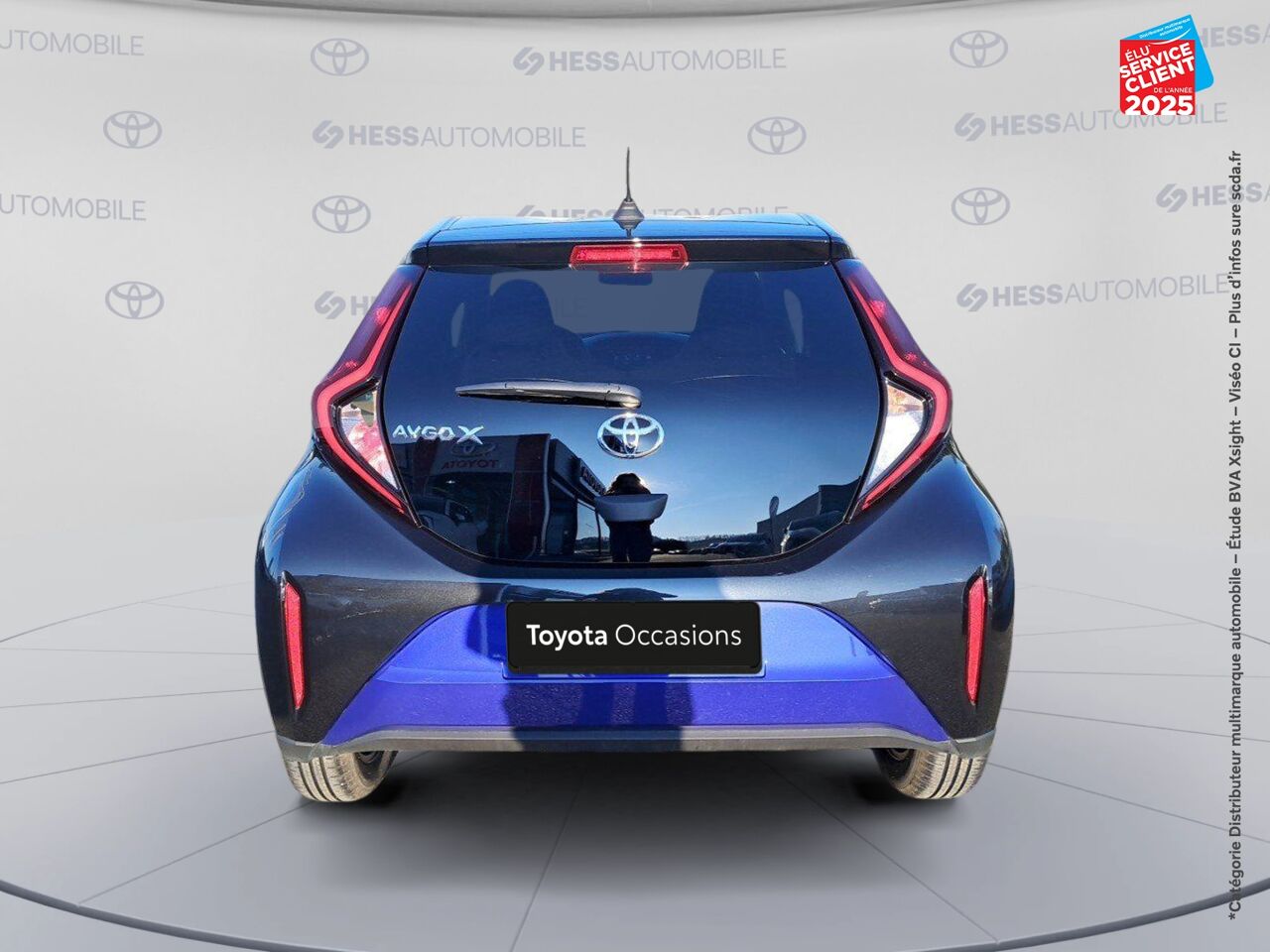 Véhicule d'occasion TOYOTA AYGO X 1.0 VVT-I 72CH DESIGN S-CVT MY24 chez Toyota Sarreguemines