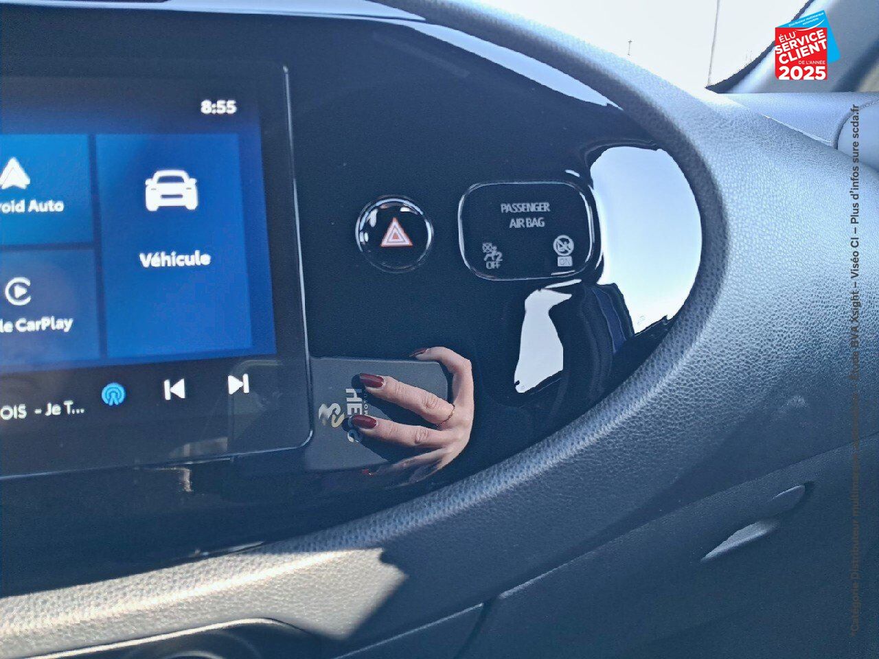 Véhicule d'occasion TOYOTA AYGO X 1.0 VVT-I 72CH DESIGN S-CVT MY24 chez Toyota Sarreguemines