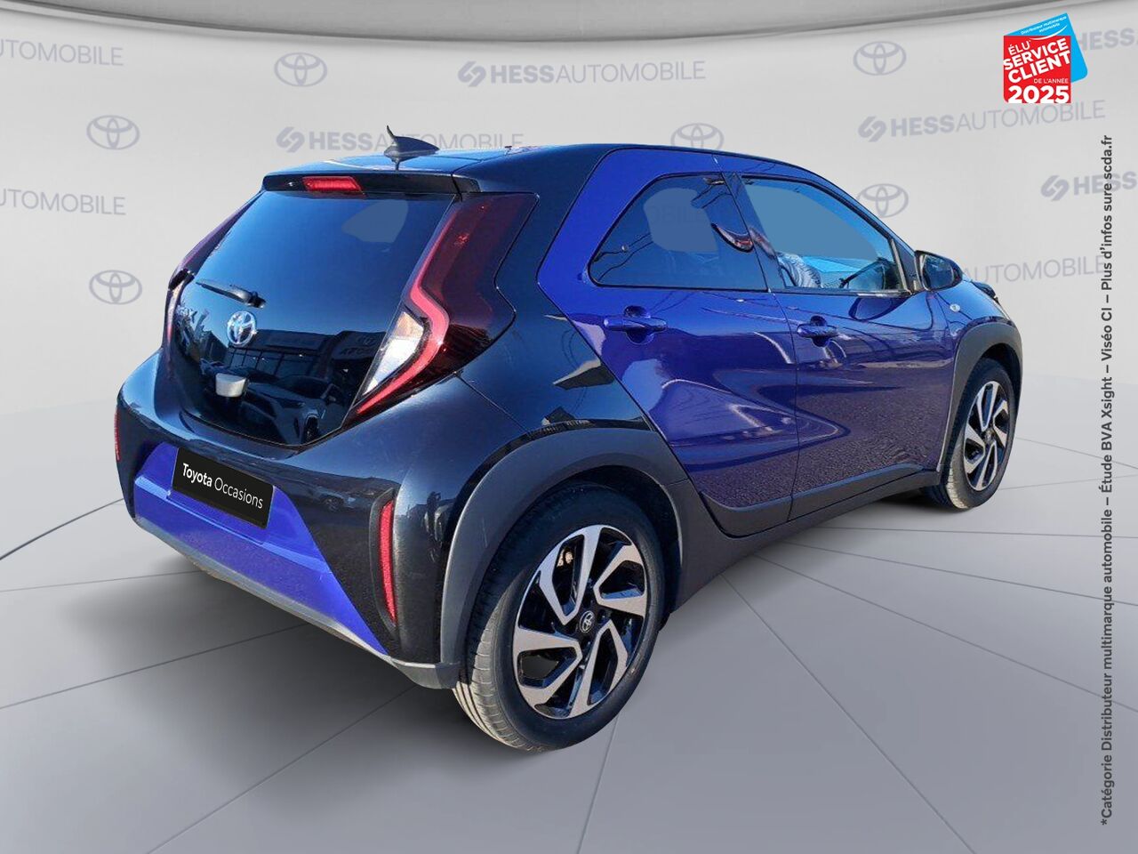 Véhicule d'occasion TOYOTA AYGO X 1.0 VVT-I 72CH DESIGN S-CVT MY24 chez Toyota Sarreguemines