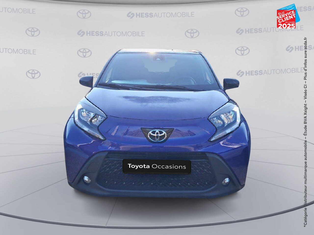 Véhicule d'occasion TOYOTA AYGO X 1.0 VVT-I 72CH DESIGN S-CVT MY24 chez Toyota Sarreguemines