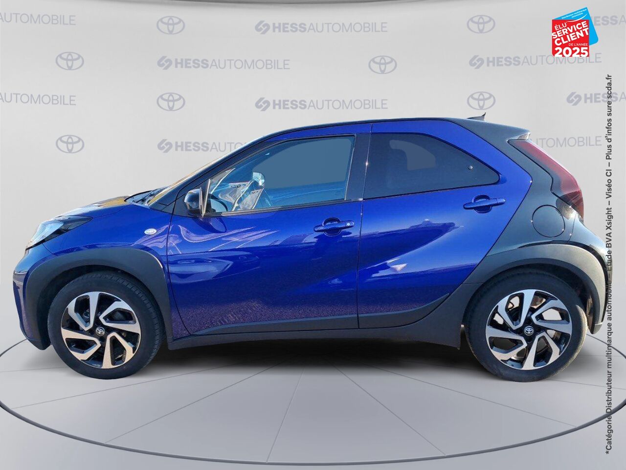 Véhicule d'occasion TOYOTA AYGO X 1.0 VVT-I 72CH DESIGN S-CVT MY24 chez Toyota Sarreguemines