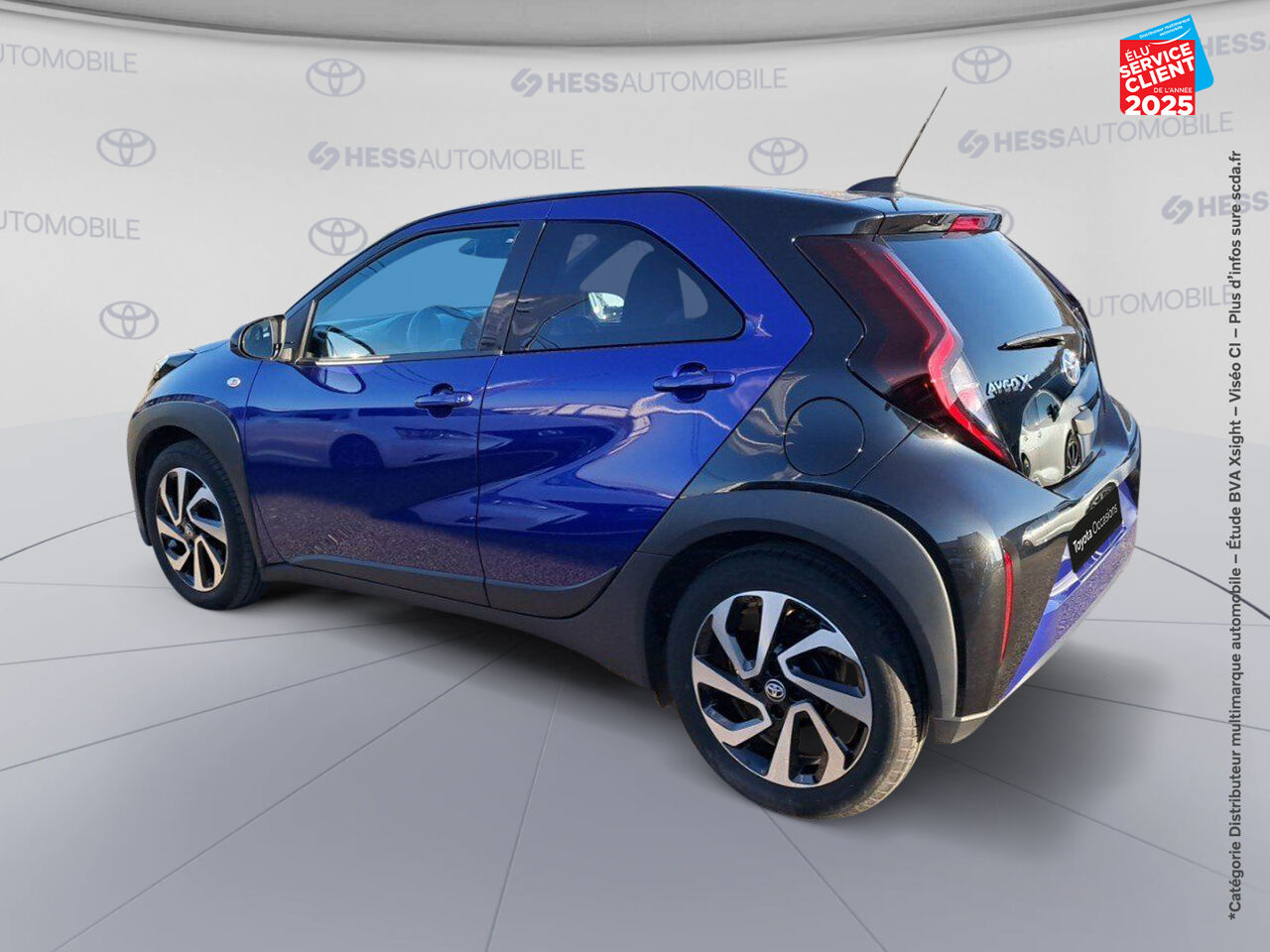 Véhicule d'occasion TOYOTA AYGO X 1.0 VVT-I 72CH DESIGN S-CVT MY24 chez Toyota Sarreguemines