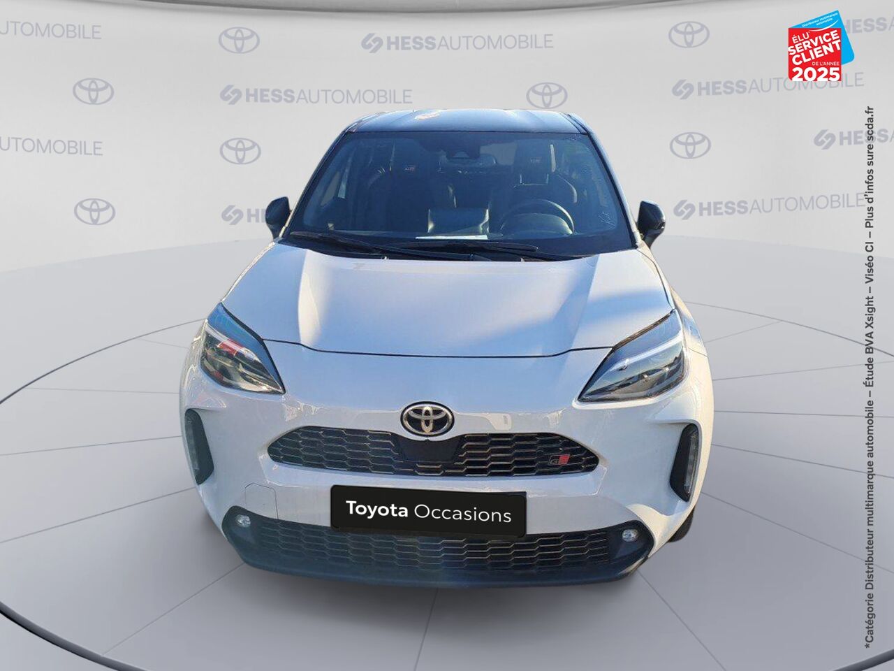 Véhicule d'occasion TOYOTA YARIS CROSS 116H GR SPORT MY22 SIEGES CHAUF CARPLAY chez Toyota Thionville