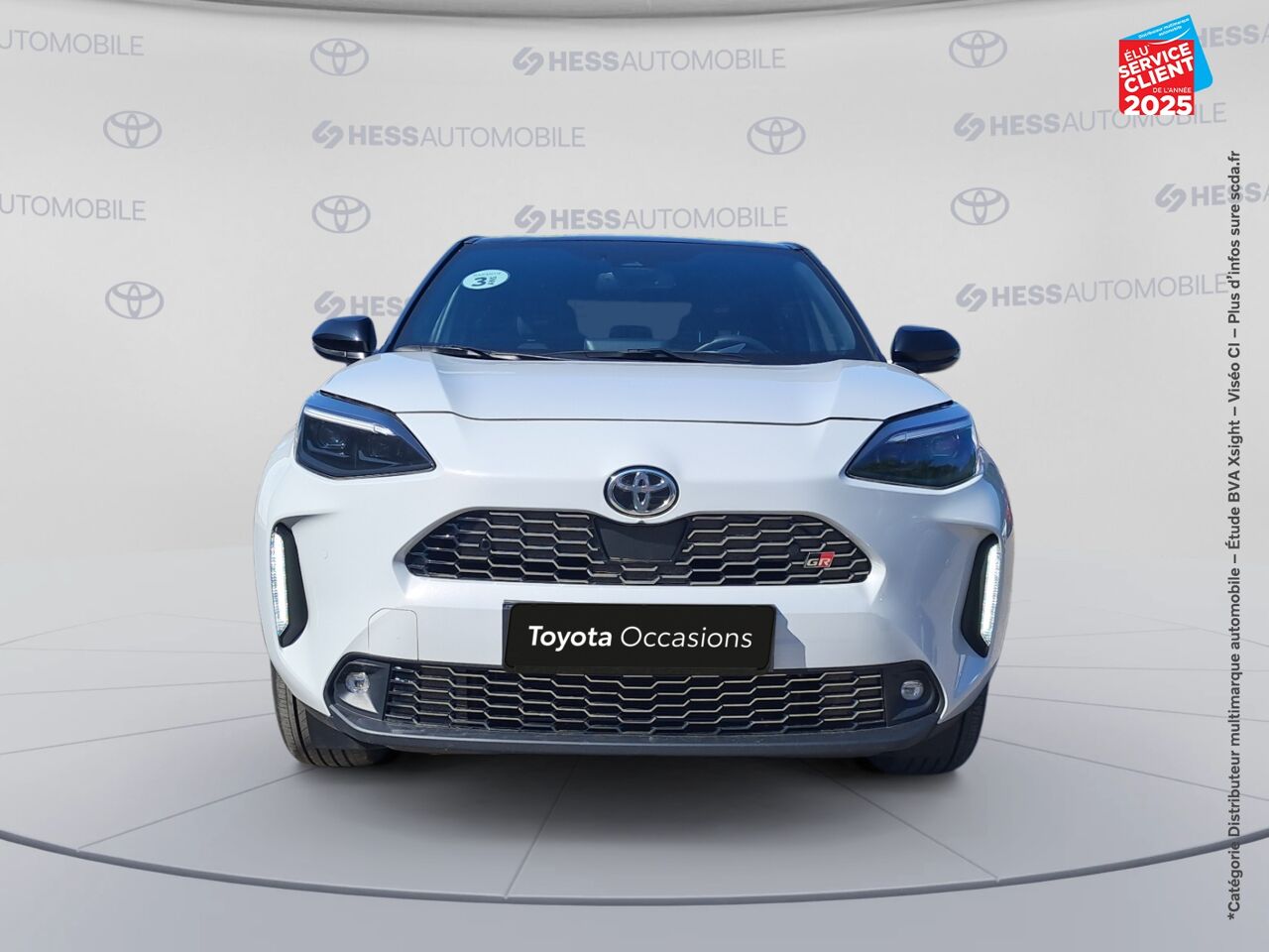 Véhicule d'occasion TOYOTA YARIS CROSS 116H GR SPORT MY22 SIEGES CHAUF CARPLAY chez Toyota Thionville