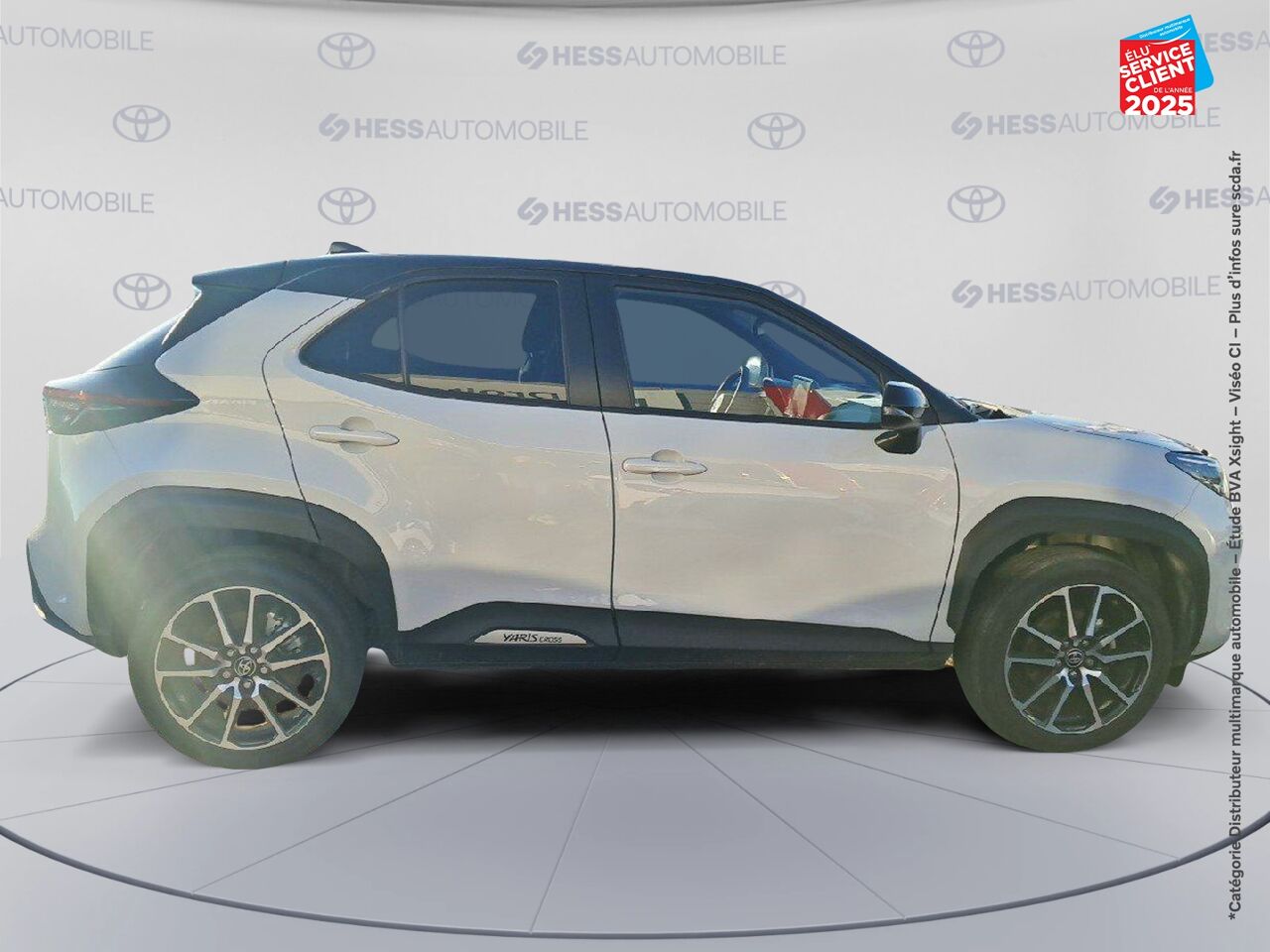 Véhicule d'occasion TOYOTA YARIS CROSS 116H GR SPORT MY22 SIEGES CHAUF CARPLAY chez Toyota Thionville
