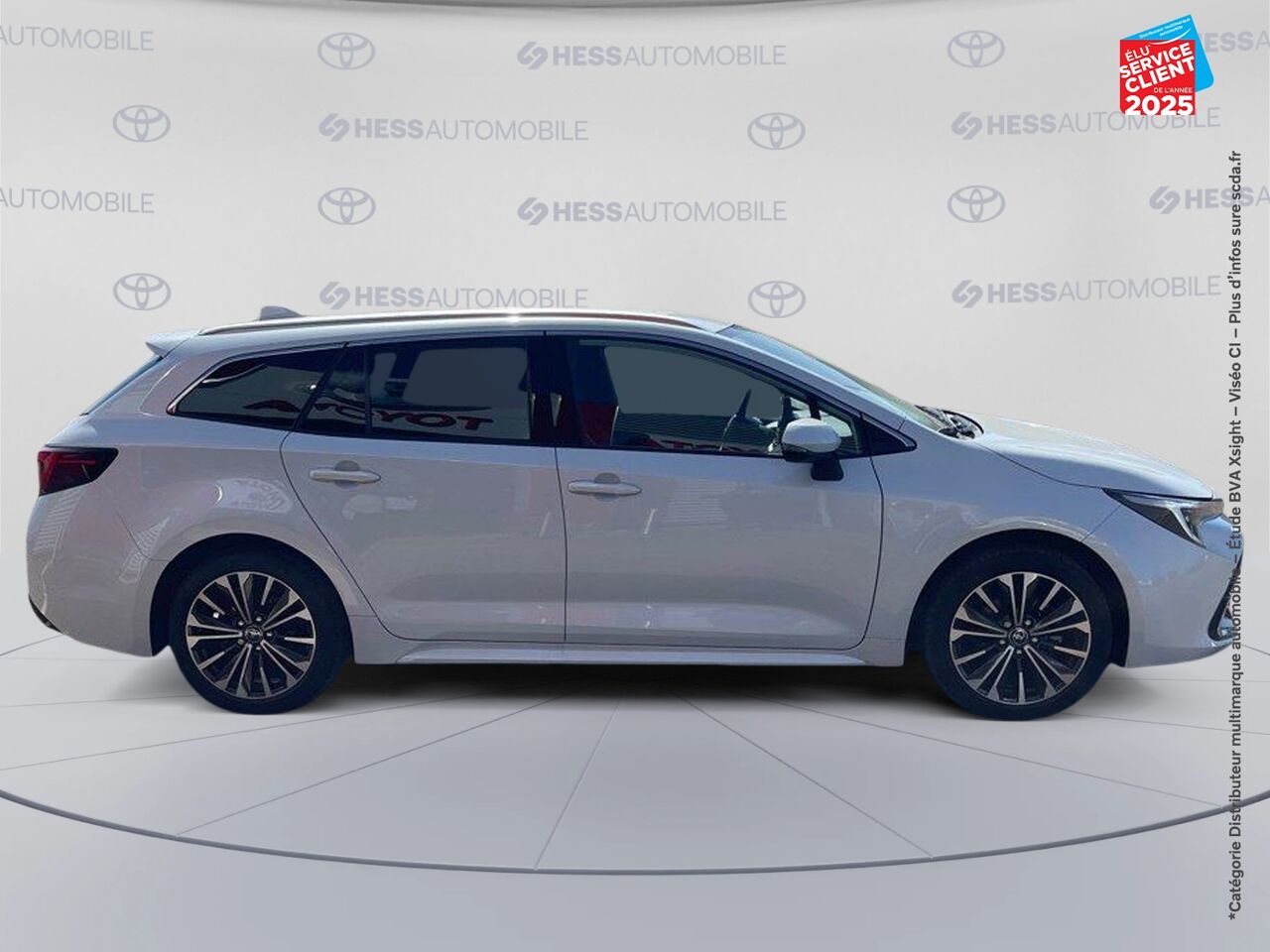 Véhicule d'occasion TOYOTA COROLLA TOURING SPT 1.8 140CH DESIGN MY23 SIEGES CHAUF CAMERA CARPLAY chez Toyota Saint Dizier