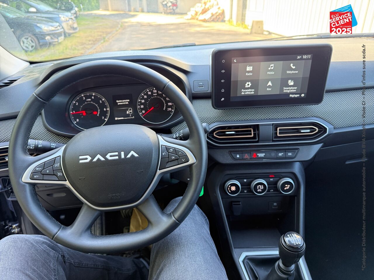 Véhicule d'occasion DACIA SANDERO 1.0 ECO-G 100CH STEPWAY EXPRESSION chez Dacia Saverne