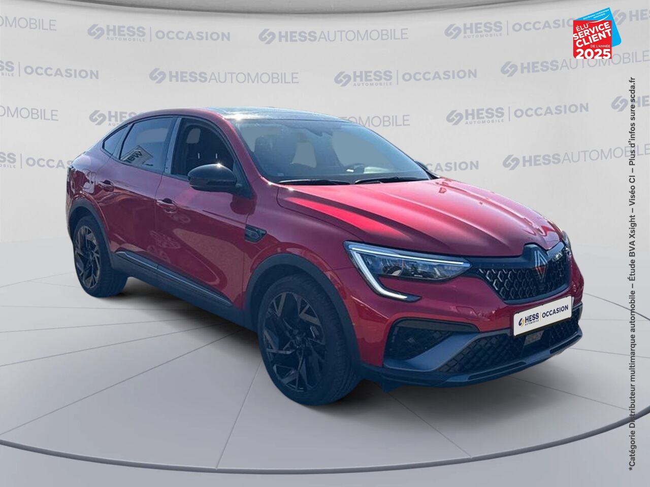 Véhicule d'occasion RENAULT ARKANA 1.6 E-TECH 145CH FULL HYBRID ESPRIT ALPINE -24 TOUVRANT SIEGES CHAUF GPS CAMERA chez Nissan Thionville