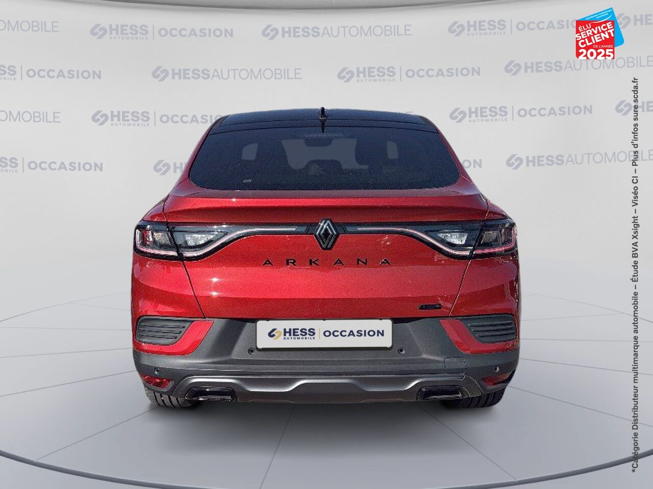 Véhicule d'occasion RENAULT ARKANA 1.6 E-TECH 145CH FULL HYBRID ESPRIT ALPINE -24 TOUVRANT SIEGES CHAUF GPS CAMERA chez Nissan Thionville