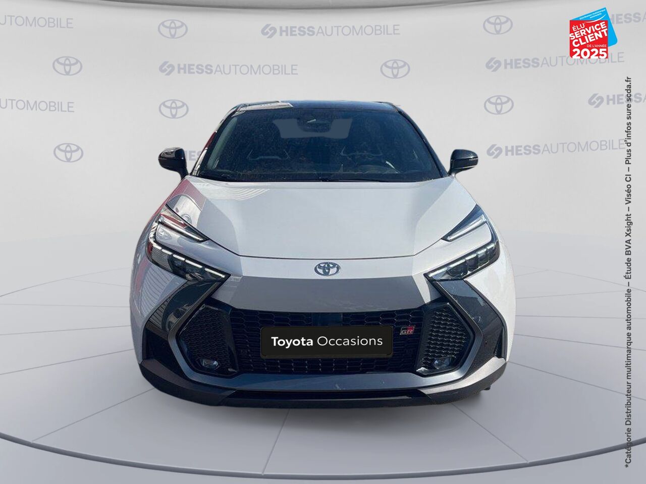 Véhicule d'occasion TOYOTA C-HR 2.0 HYBRIDE RECHARGEABLE 225CH GR SPORT NG23 SIEGES CHAUF VOLANT CHAUF GPS CAMERA chez Toyota Longwy