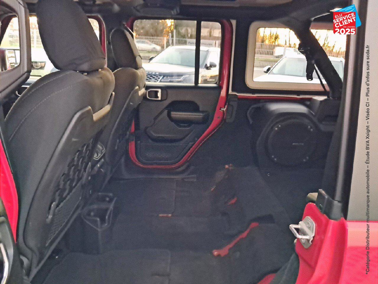 Véhicule d'occasion JEEP WRANGLER UNLIMITED 2.2 MULTIJET 200CH RUBICON ROCK-TRAC BVA8 188G GPS CAMERA ATTELAGE chez Toyota Sarreguemines