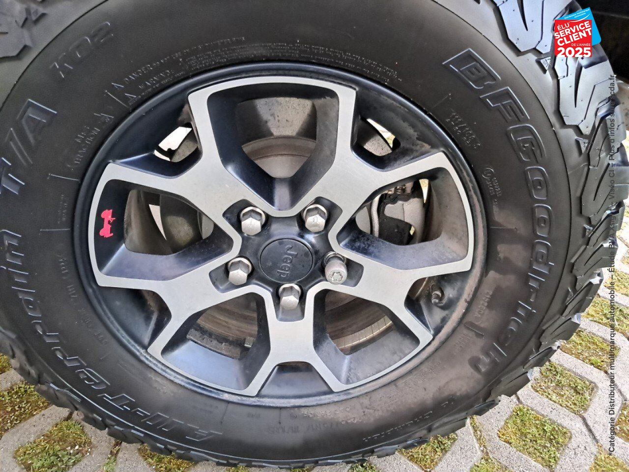 Véhicule d'occasion JEEP WRANGLER UNLIMITED 2.2 MULTIJET 200CH RUBICON ROCK-TRAC BVA8 188G GPS CAMERA ATTELAGE chez Toyota Sarreguemines