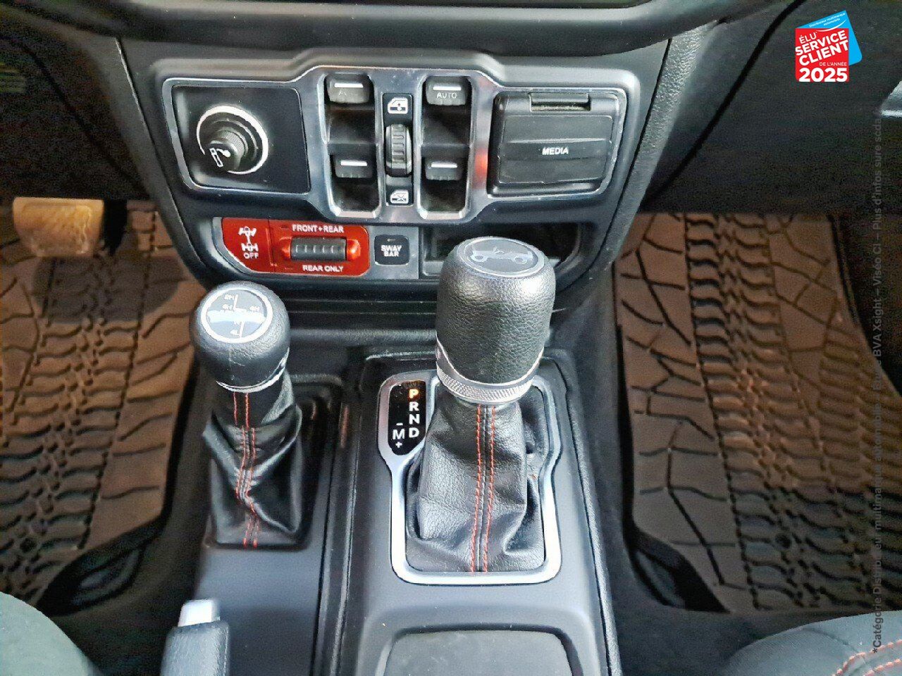 Véhicule d'occasion JEEP WRANGLER UNLIMITED 2.2 MULTIJET 200CH RUBICON ROCK-TRAC BVA8 188G GPS CAMERA ATTELAGE chez Toyota Sarreguemines