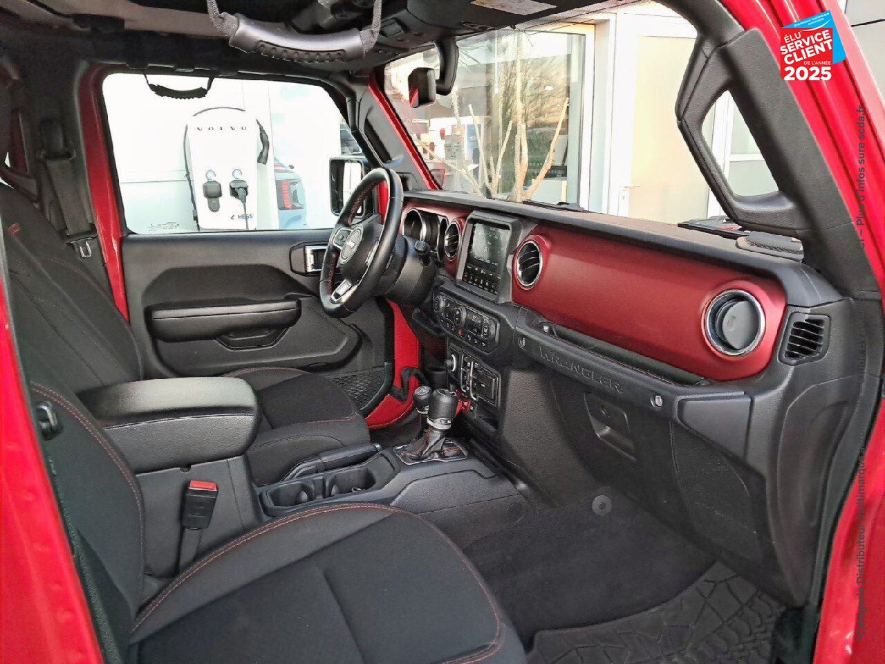 Véhicule d'occasion JEEP WRANGLER UNLIMITED 2.2 MULTIJET 200CH RUBICON ROCK-TRAC BVA8 188G GPS CAMERA ATTELAGE chez Toyota Sarreguemines