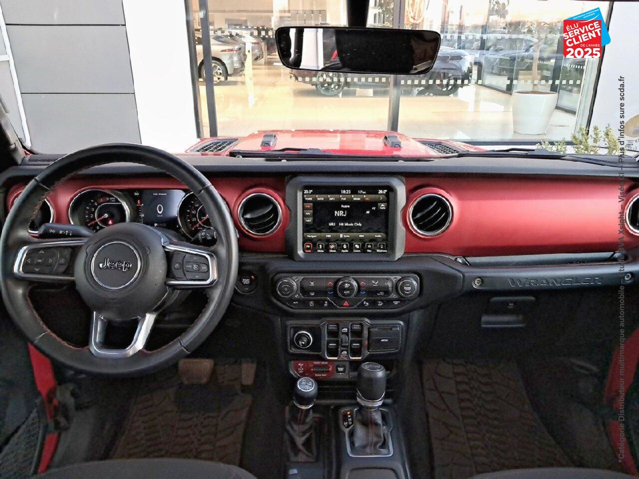 Véhicule d'occasion JEEP WRANGLER UNLIMITED 2.2 MULTIJET 200CH RUBICON ROCK-TRAC BVA8 188G GPS CAMERA ATTELAGE chez Toyota Sarreguemines