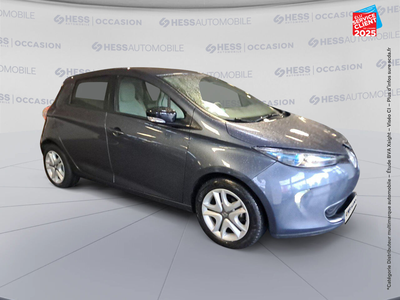 Véhicule d'occasion RENAULT ZOE ZEN CHARGE NORMALE R90 GPS RADAR AR chez Renault Strasbourg